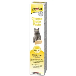 GIMCAT Cheese Biotin Paste 100g Käsepaste mit Biotin für Haut, Fell und Krallen