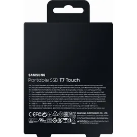 Samsung Portable T7 Touch 2 TB USB 3.2 silber