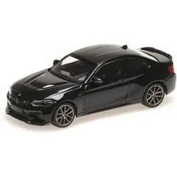 MINICHAMPS 1:43 BMW M2 CS - 2020 - BLACK W/ GOLD WHEELS