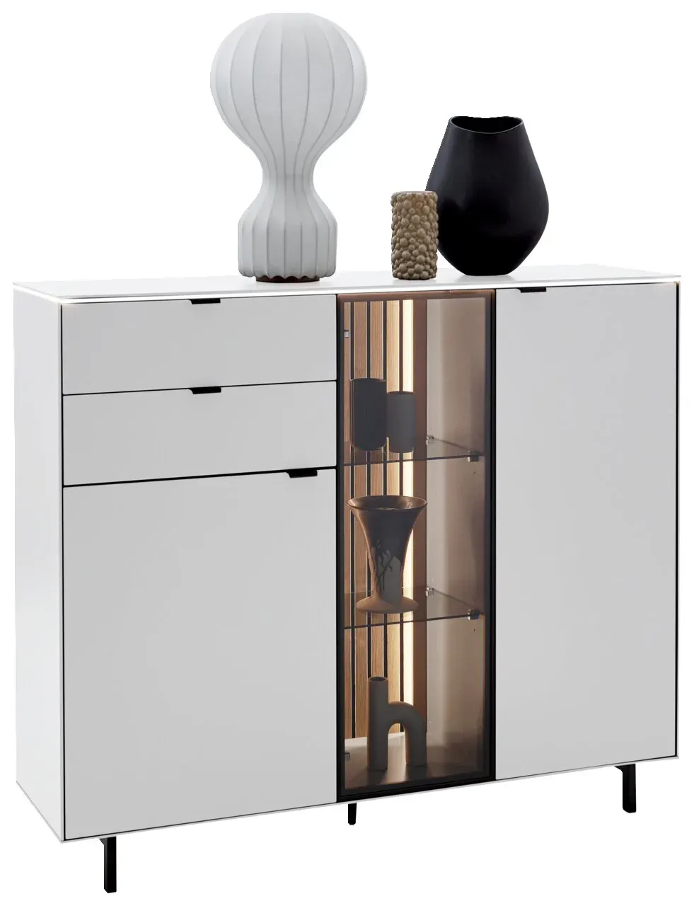 Dieter Knoll Highboard RIANI - B/H/T ca. 141.00x120.00x40.00