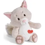 NICI 49409 Kuscheltier Love Katze flauschig 35 cm Schlenker