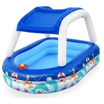 BESTWAY Sea Captain Baby-Pool 213 x 155 x 132 cm (282L)