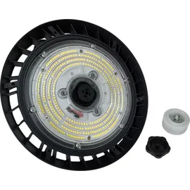 berger + schröter gmbh Berger & Schröter | LED Strahler UFO High Bay Light Hallenstrahler 100 W, Energieeffizienzklasse D, 12000 Lumen, 6000 K Weißlicht, Bewegungssensor