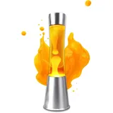 Lavalampe Gelbe | Lava Lampe | Lavalampe Groß 38 Cm | Lava Lampe Kinder Und Kinder und Erwachsene | Ideal für Meditation | Schlafzimmer, Wohnzimmer, Wohnzimmerdekoration | Originelles Geschenk