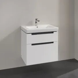 Villeroy & Boch Waschtischunterschrank 2 Auszüge 63,7 x 59 x 46,3 cm Weiß