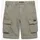 Superdry Cargobermudas "CORE CARGO SHORT", Herren, Gr. 36, N-Gr, light khaki grün, Web, Obermaterial: 98% Baumwolle, 2% Elasthan, unifarben, straight fit knielang, Hosen, Straight Fit, mit Reißverschluss und 1-Knopf-Verschluss, knielang