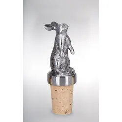 Flaschenkorken Hase H 8,0 cm D 2,5 cm Edelstahl