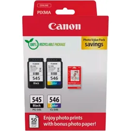 Canon PG-545 schwarz + CL-546 CMY 8287B008