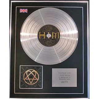 Century Music Awards Him – Limited Edition CD Platinum Disc – Love Metal