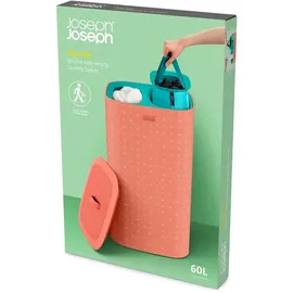 Joseph Joseph Tota Pop 60l Wäschetrennkorb koralle