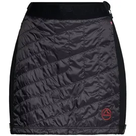 La Sportiva Warm Up Primaloft Skirt Women carbon/cherry tomato S