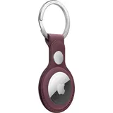 Apple AirTag Feingewebe Schlüsselanhänger Mulberry
