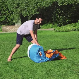BESTWAY H2OGO! Hurricane Wasserpark mit Dauergebläse 420 x 320 x 260 cm