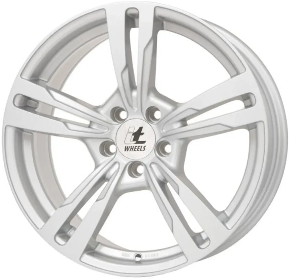 Jante alu 17 pouces ITWHEELS Anna 5x112 7,5J ET45, Farbe Glanzsilber