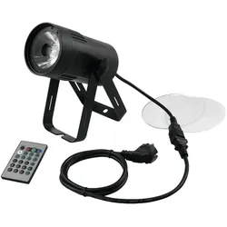LED Pinspot 15W RGBW - High Power - DMX - Fernbedienung