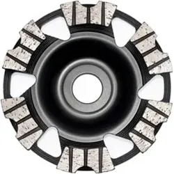 Roll Diamantscheibe 125mm geschmiedet