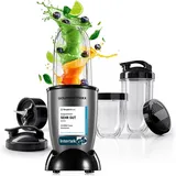 Gourmetmaxx Mr Magic Mixer Standmixer Smoothie Maker 18-teilig