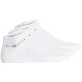 Bugatti Sneakersocken 3er Pack Weiß 39-42