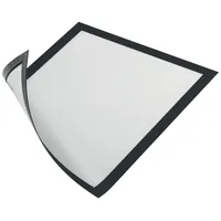 Durable Schutzrahmen Duraframe Magnetic A4 schwarz, 5er-Pack (486901)