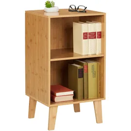 Relaxdays Bücherregal 70 x 40 x 35 cm Natur