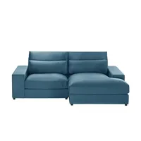 Ecksofa  Branna ¦ blau ¦ Maße (cm): B: 232 H: 88 T: 164.0