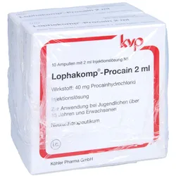 Lophakomp Procain 2 ml Injektionslösung