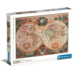 Clementoni High Quality Collection - 1000 Teile Puzzle - Antike Karte