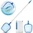 tillvex Pool Kescher Set blau 122 cm