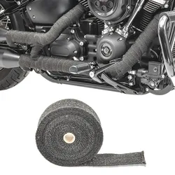 Motorrad Hitzeschutzband Craftride Auspuffband schwarz 10m