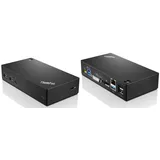 Lenovo ThinkPad USB 3.0 Ultra Dock - USB 3.2 Gen 1 (3.1 Gen 1) Type-A Schwarz