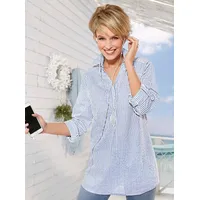 Sieh an! Bluse Langarm Blau 48