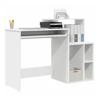 VidaXL Schreibtisch mit Stauraum Weiß