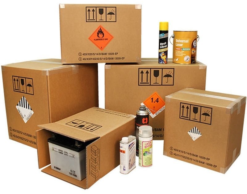 15 Stück Gefahrgutkarton 325 x 245 x 300 mm mit UN-Kennzeichnung 4G Verpackung