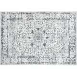 Tectake tectake® Vintage Designer Teppich, Aliya, Kurzflor, - 240 x 340 cm
