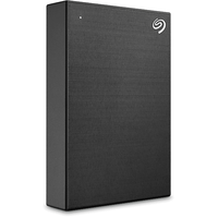 Seagate One Touch mit Passwort Festplatte, 4 TB HDD, 2,5 Zoll, extern, Schwarz