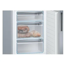 Bosch Serie 6 KGE36AICA Kühl-Gefrierkombination (308 l, 1860 mm hoch, Edelstahl)