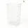 Blanc HYGIENIC Papierkorb 60 l Weiß