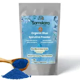 BIO Blaue Spirulina Pulver | 100% Ficocyanin-Extrakt | Natürliches Blau aus Blaualgen | Für Smoothies, Backen, Joghurt & mehr | Ohne Gentechnik | 50g Packung | Detox Algenpulver