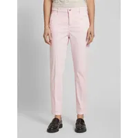 MAC Chino Turn Up Slim Fit mit Bügelfalten in