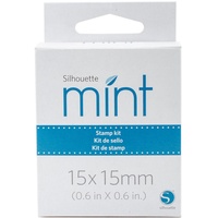 Silhouette Mint Stempelkit 15 mm x 15 mm