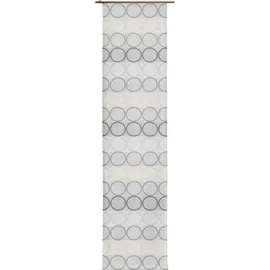 Wirth Zirbello Schiebegardine 60 x 145 cm hellgrau
