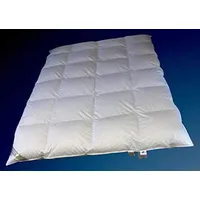 Betten Hofmann Winter 8cm Hochsteg Daunenbett Daunendecke 4x6 135x200 100% Daunen, superwarm, Winterdecke, 1250g, Naturprodukt
