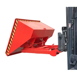 Bauer Südlohn Kippbehälter Stahl 900 mm Feuerrot