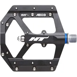 HT Components AE03 Evo+ Fahrradpedale, 1 Paar, Schwarz