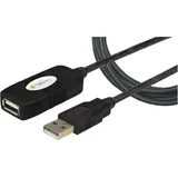 TECHLY USB 2.0 Aktives Verlängerungskabel, 10 m IUSBREP10TY