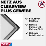 Tesa Fliegengitter mit Aluminiumrahmen 120 x 150 cm Anthrazit