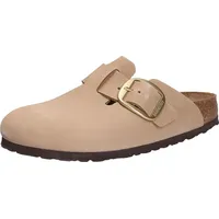 Birkenstock Damen Clog, beige(sandcastle (01518)), Gr. 41 - Beige - 41