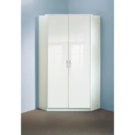 WIMEX Eckschrank Clack 95 x 198 x 95 cm Weiß