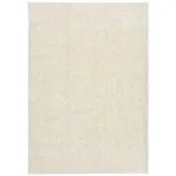 vidaXL Teppich ISTAN Hochflor Glänzend Creme 120x170 cm