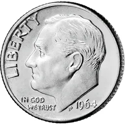 Roosevelt-Dime, USA 1946–1964